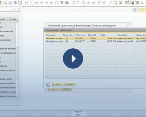 Digitalización de documentos con SAP Business One. Facturas